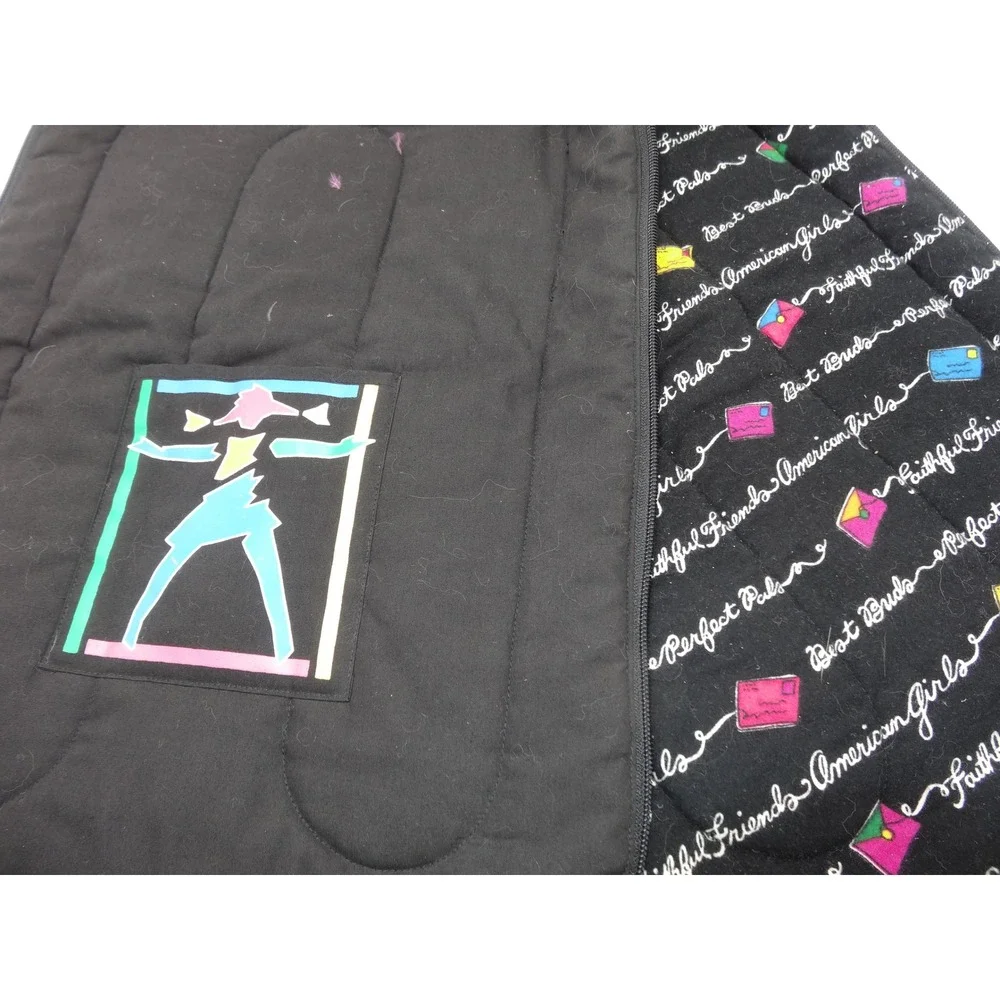 American Girl Doll of Today 1995 Retired Sleep Sack Sleeping Bag Black Accessory